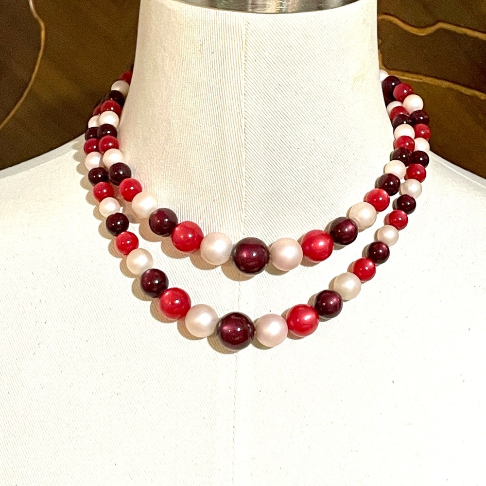 Vintage Multi Strand Necklace